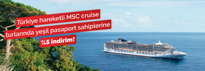 Yeşil Pasaport Sahiplerine Özel %5 İndirim!
