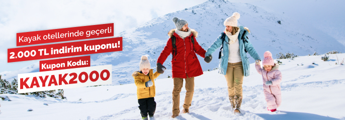 Kayak Otellerinde 2.000 TL İndirim!