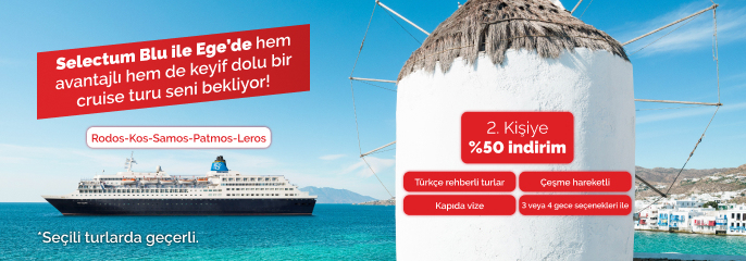 Selectum Blu ile 2. Kişi İçin %50 İndirim…