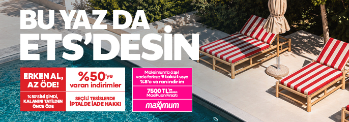 ETS Erken Rezervasyon Başladı!