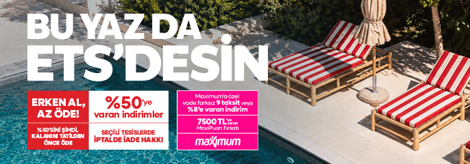 ETS Erken Rezervasyon Başladı!
