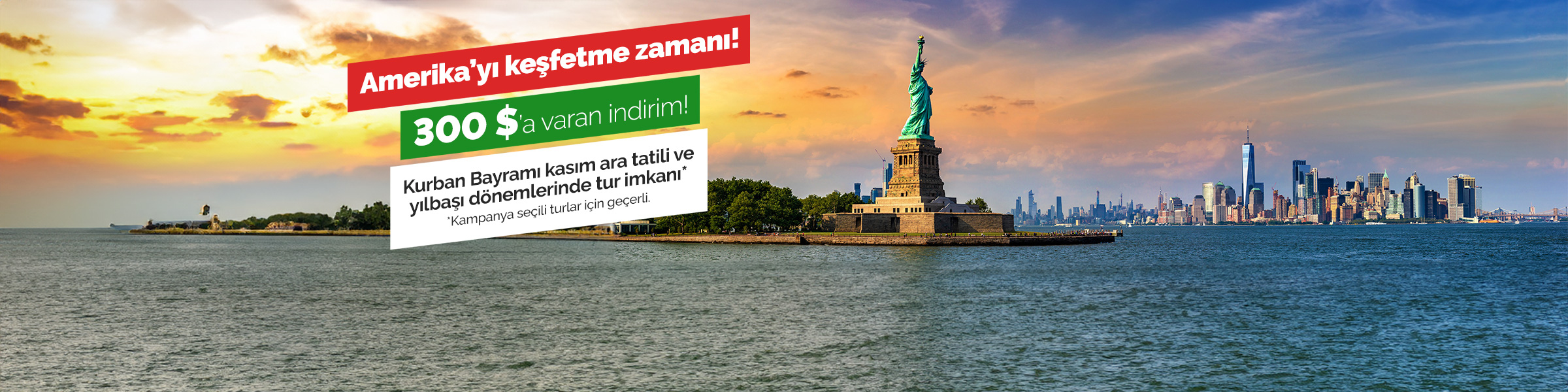 300 USD’ye Varan İndirimlerle Amerika Turu Fırsatı!