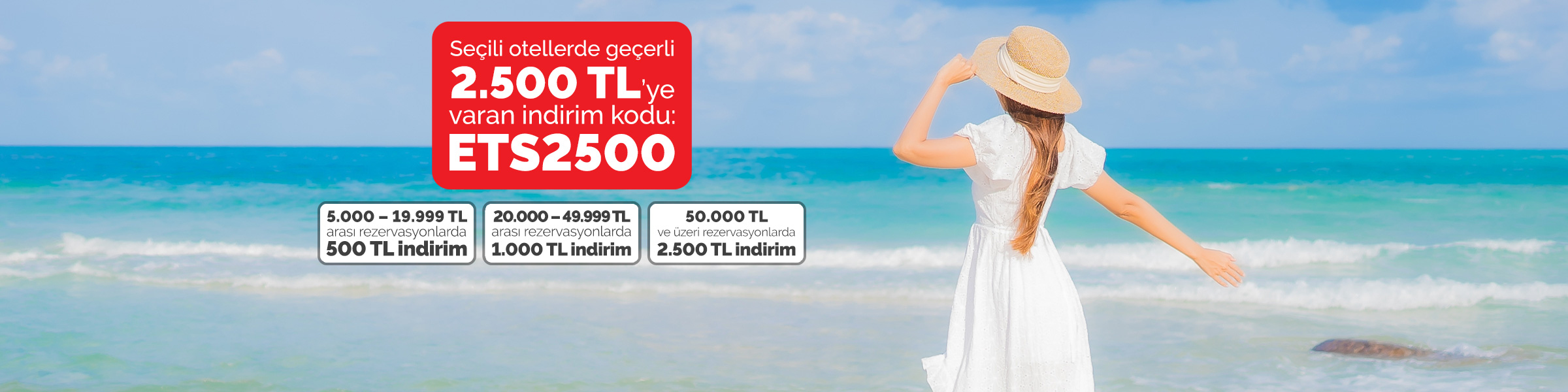 Seçili Otellerde Geçerli 2.500 TL'ye Varan İndirim Kuponu!