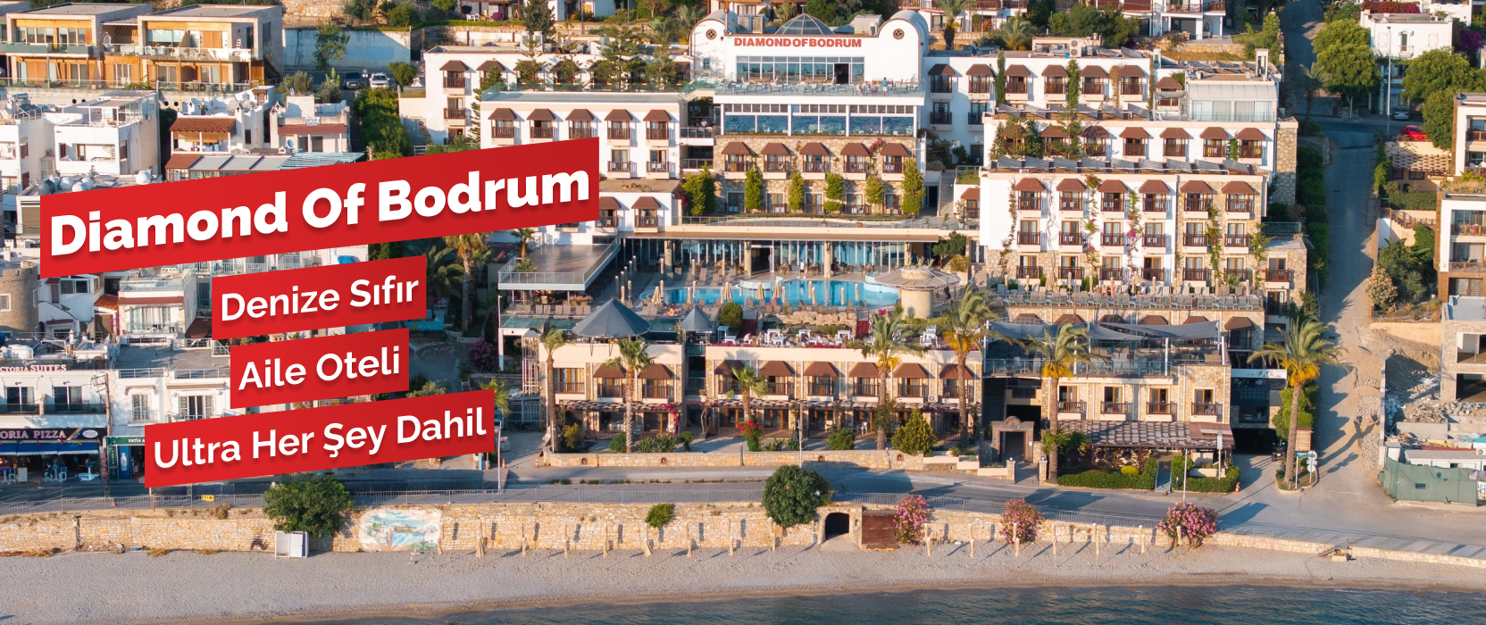 Diamond of Bodrum’da yerini al, harika bir atmosferde tatil keyfine ortak ol!