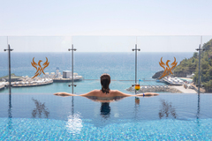 Swim Up Süperior Deniz Manzaralı