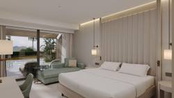 Ana Bina Deluxe Swim Up Oda Bahçe Manzaralı