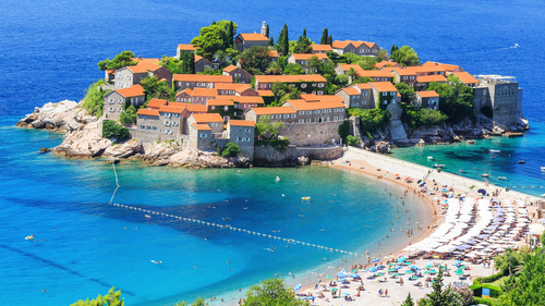 Pegasus Hava Yolları ile Budva 3 Gece 4 Gün Panorama